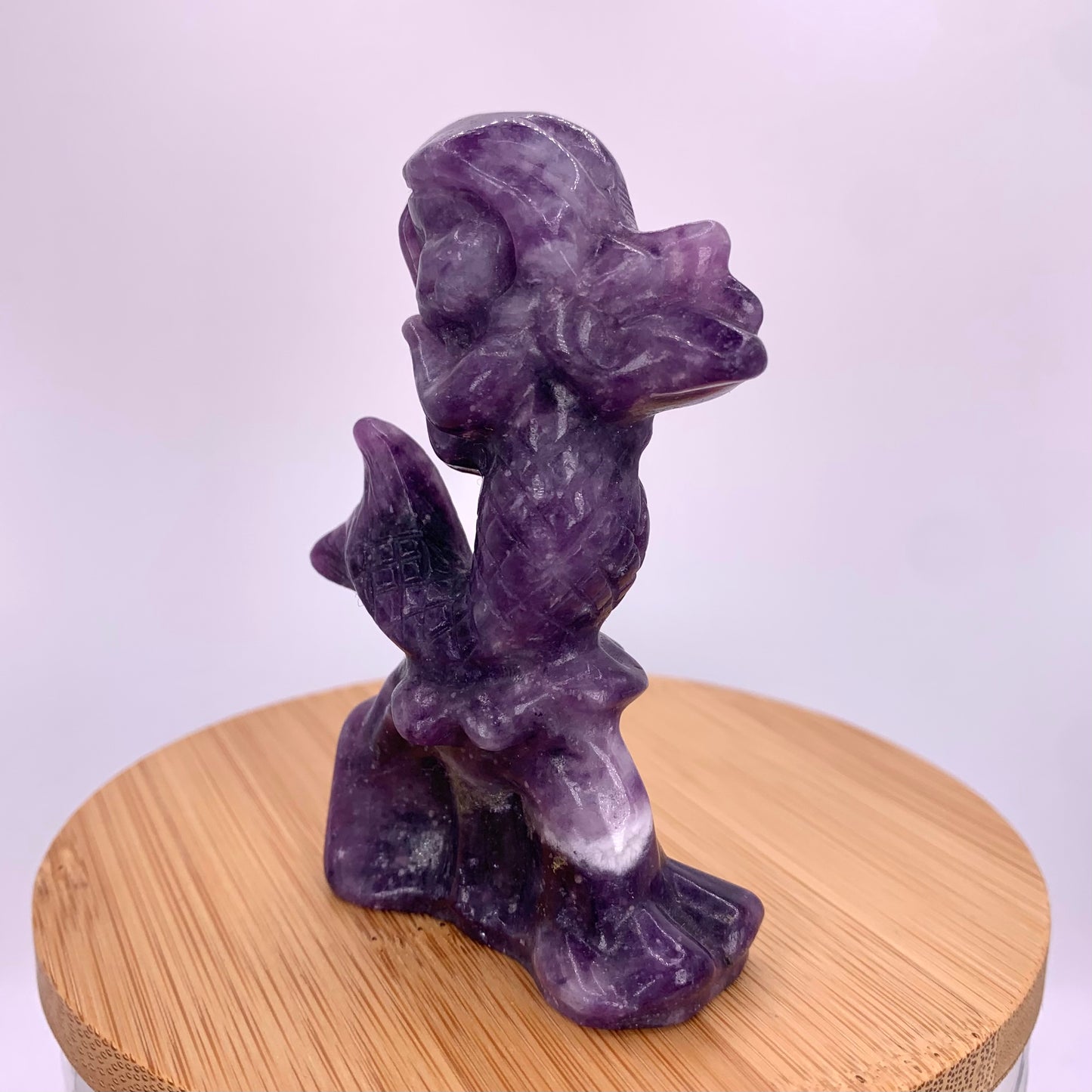 Lepidolite Mermaid