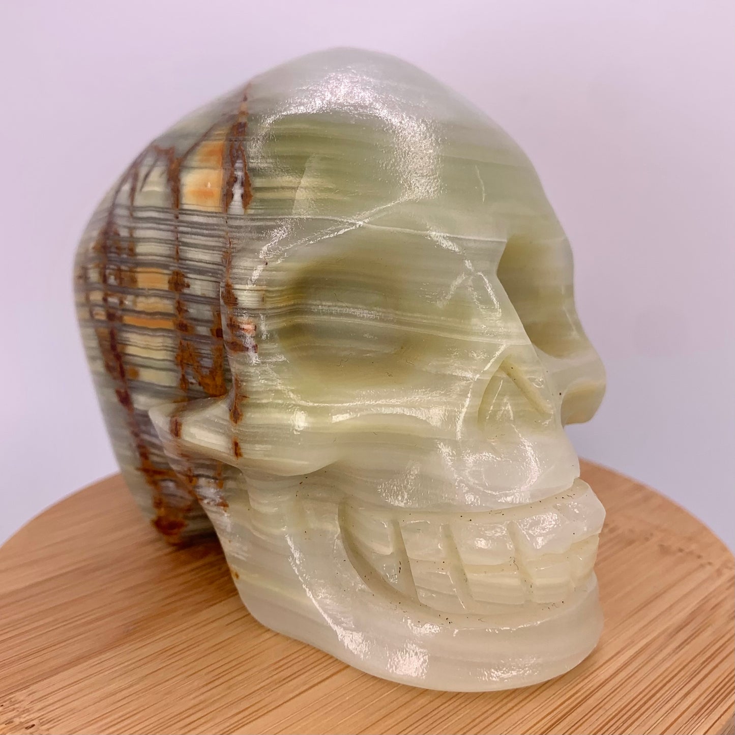 Afghan Jade Skull