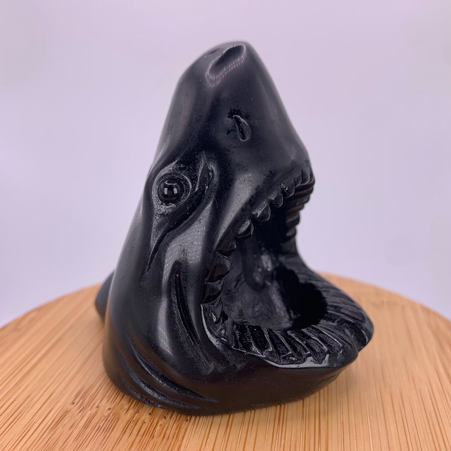 Obsidian Shark Head