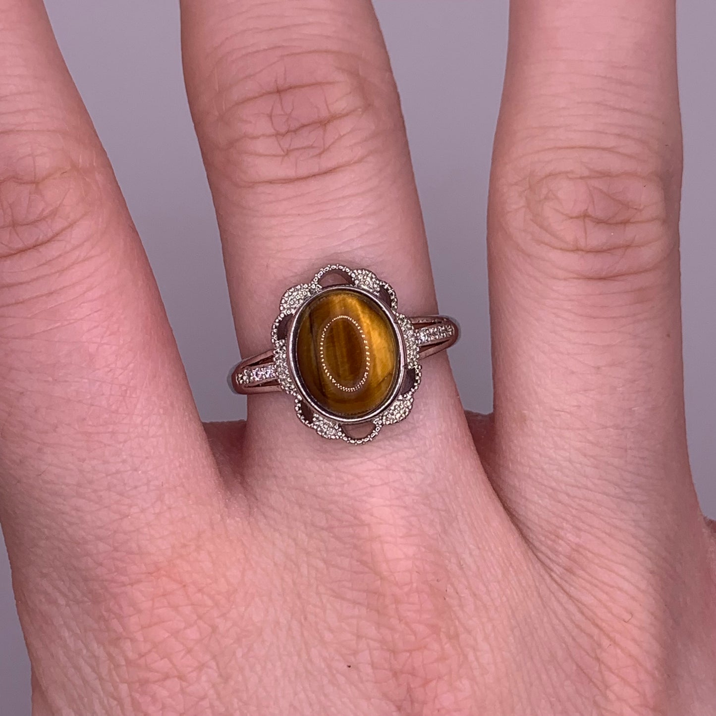 Tigers Eye Ring