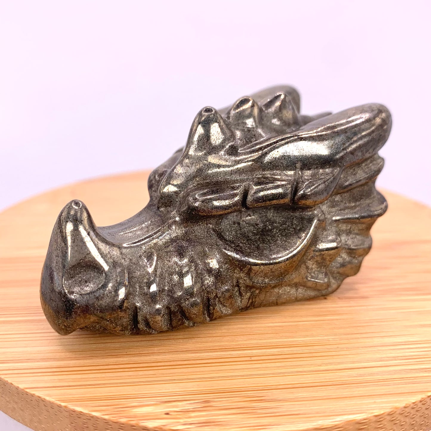 Pyrite Dragon Head