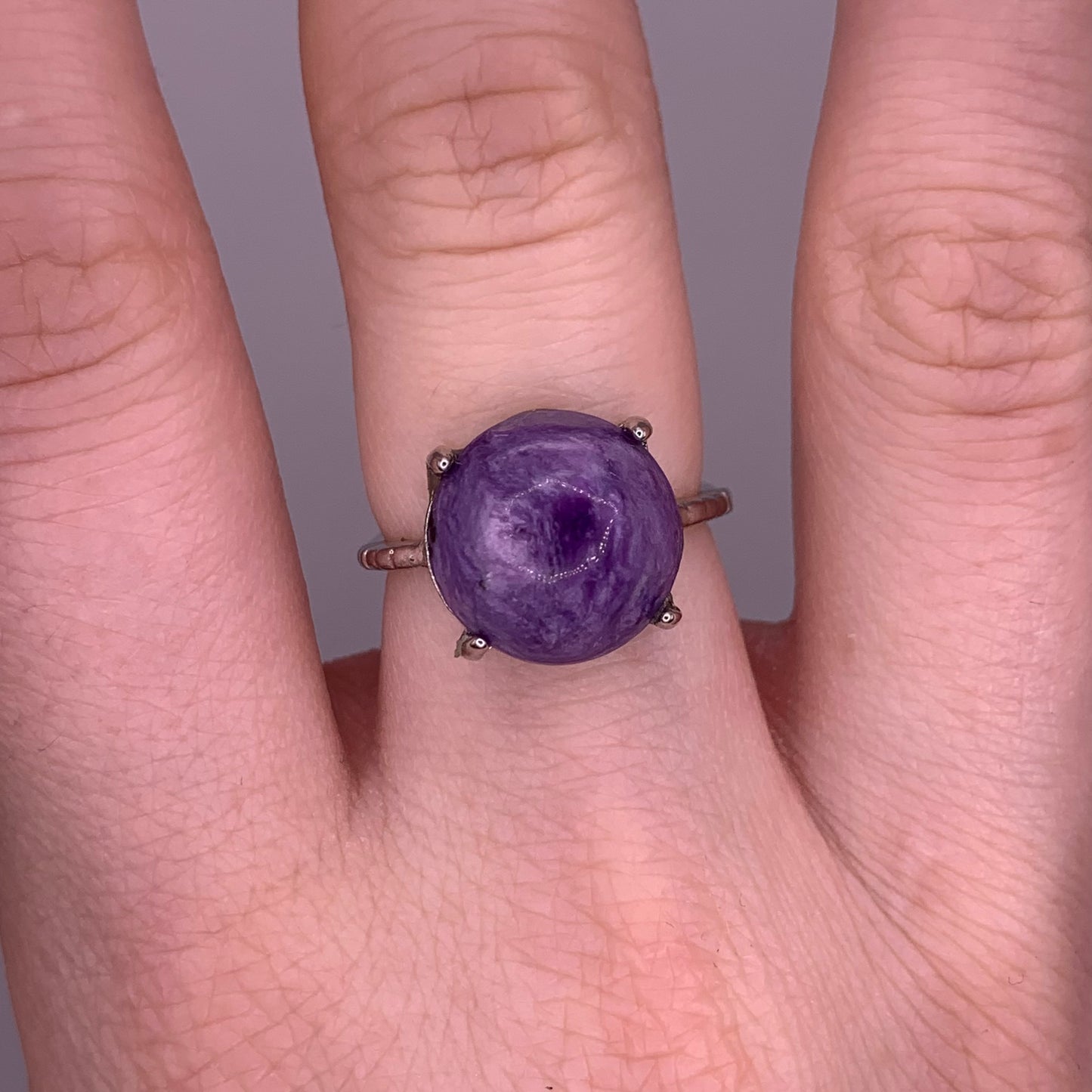 Charoite Ring