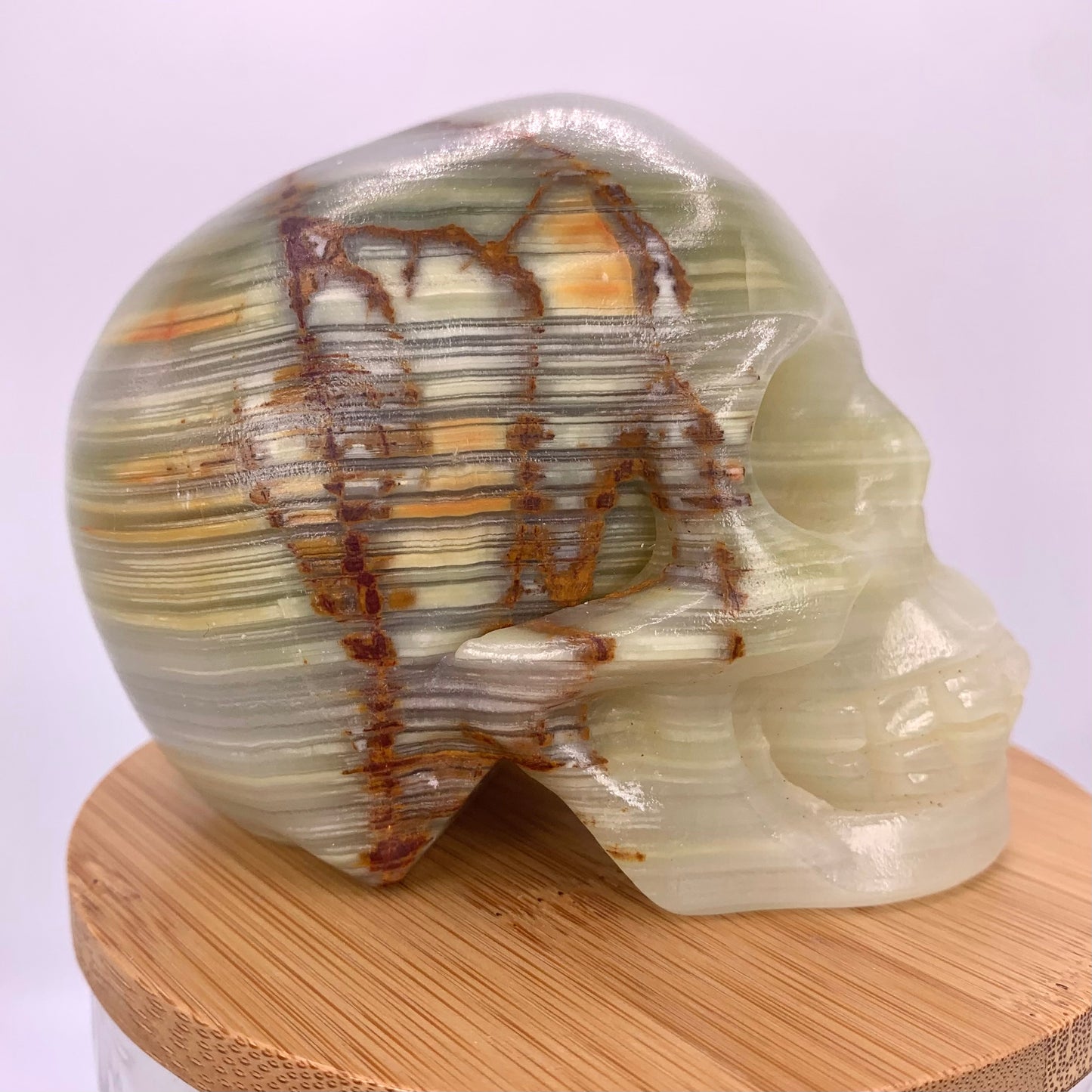 Afghan Jade Skull