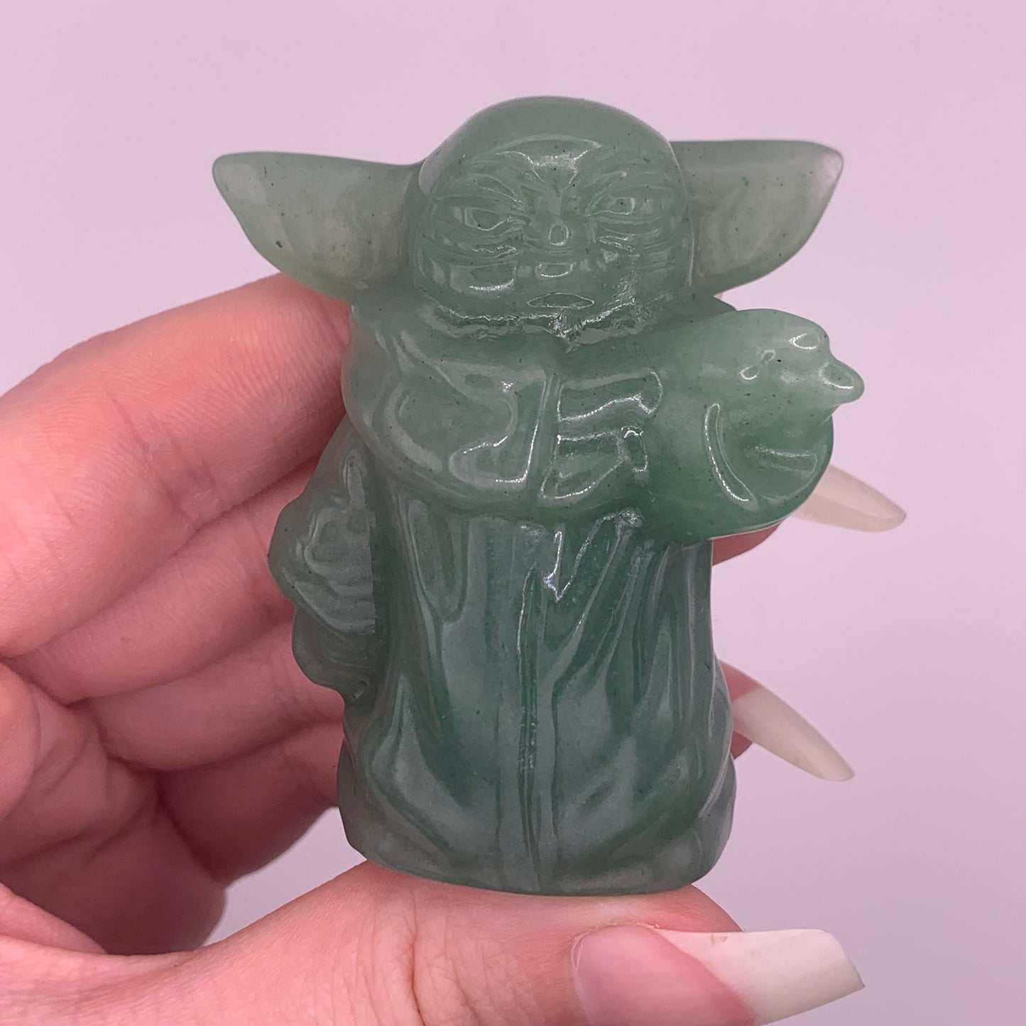 Green Aventurine Baby Yoda