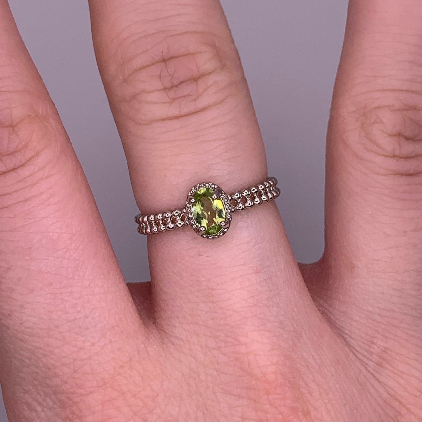 Peridot Ring