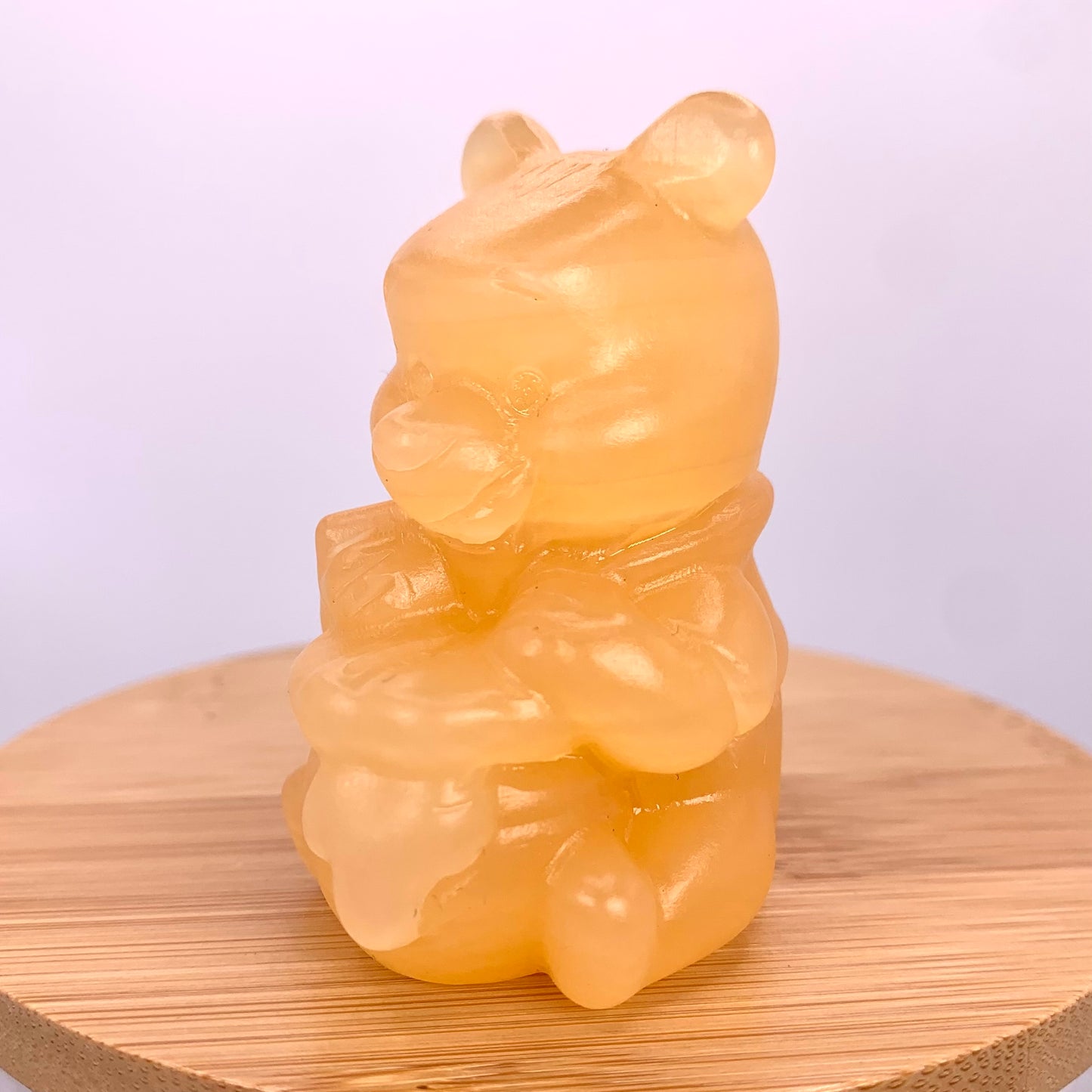 Orange Calcite Winnie the Pooh